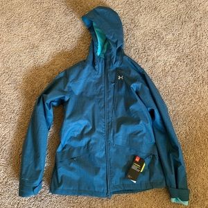 Under Armour water-resistant, layered jacket